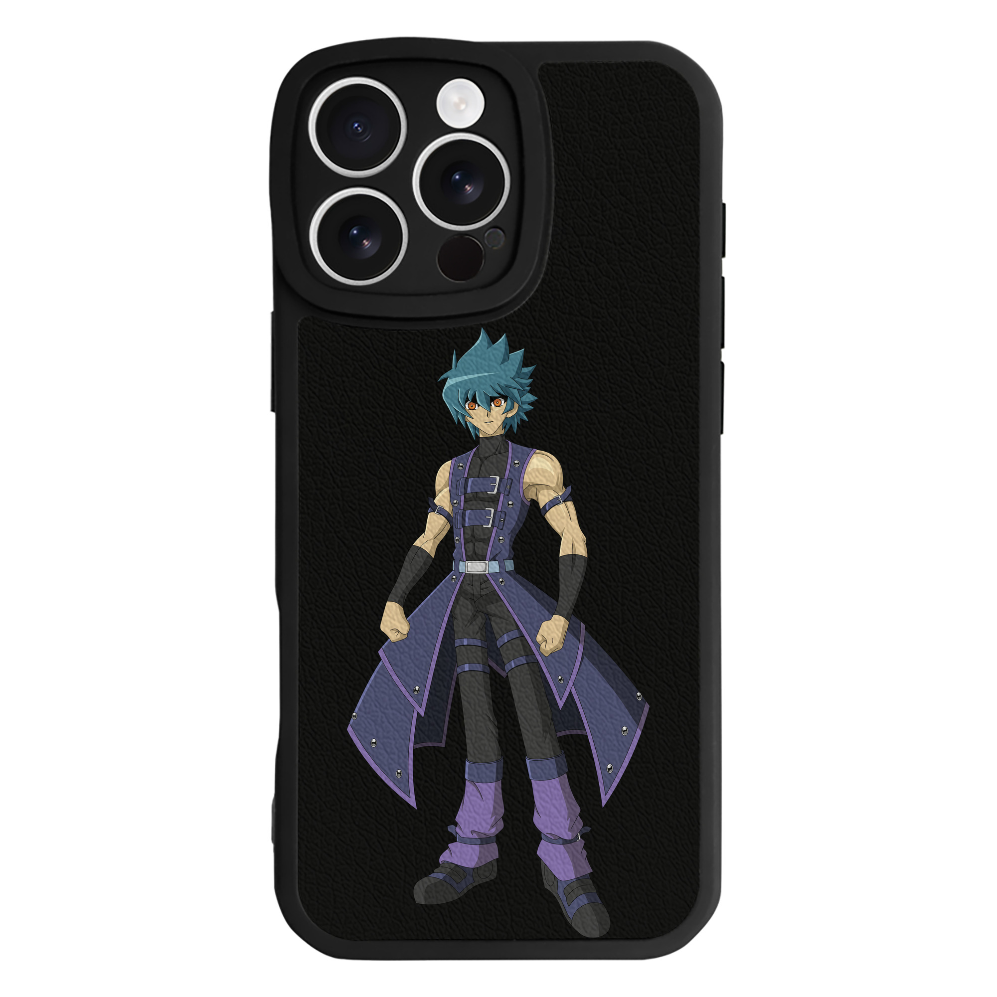 遊☆戯☆王 Yu-Gi-Oh! 【iPhone 16シリーズ対応】シリコンスマホケース（レザー調） 材質：シリコン
